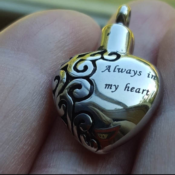 Seasidegirl Jewelry - Always In My Heart Urn Necklace LAST ONE LEFT!